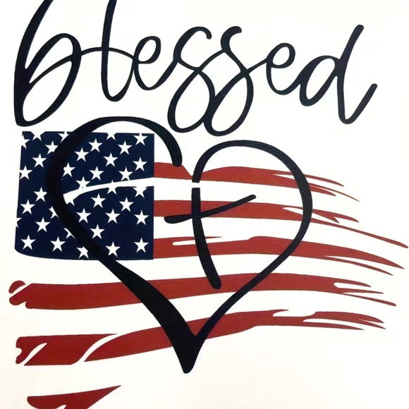 Stripes & Stars V-Neck Zip Sweatshirt BRAND NEW - Picture 2 of 4